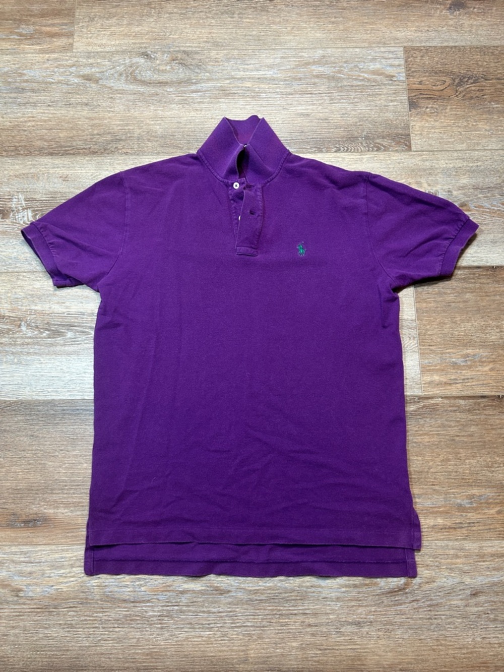 Polo by Ralph Lauren Purple Polo with Green Pony